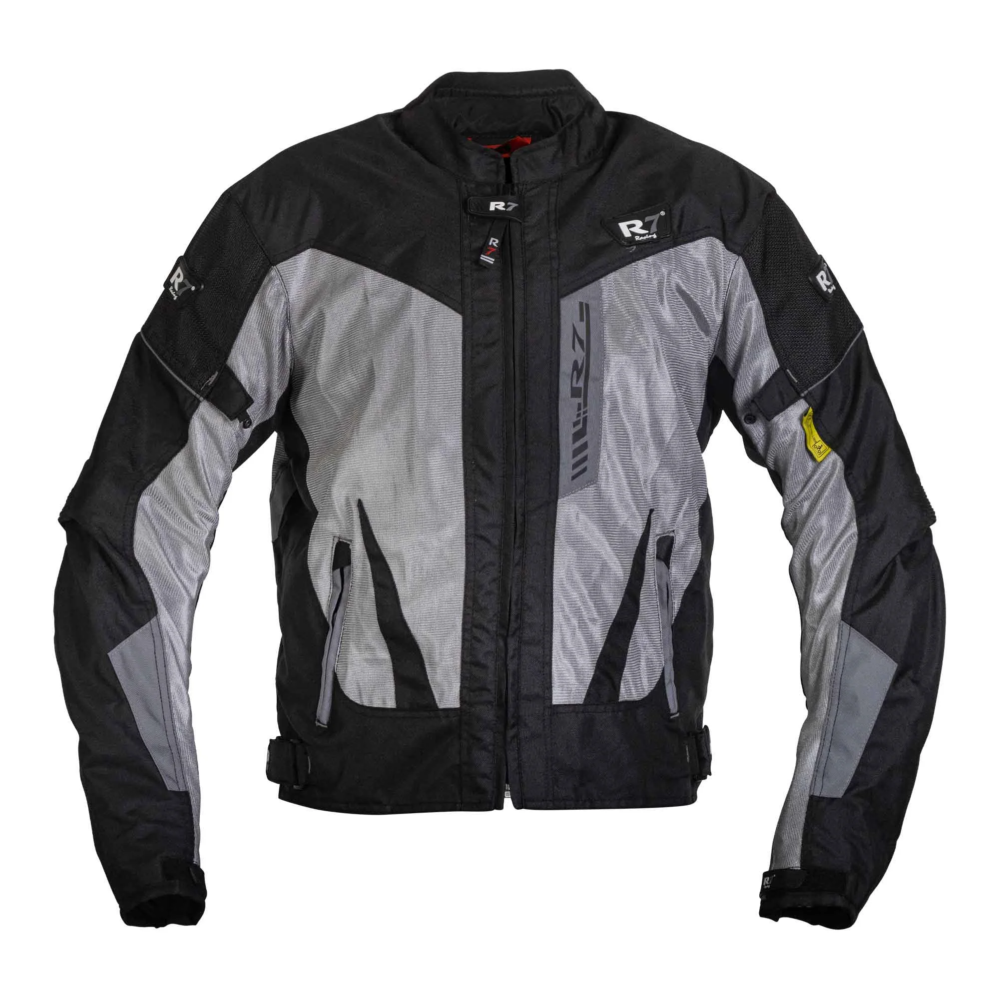 CHAMARRA DEPORTIVA R7 RACING M GRIS R7-305 TEXTIL