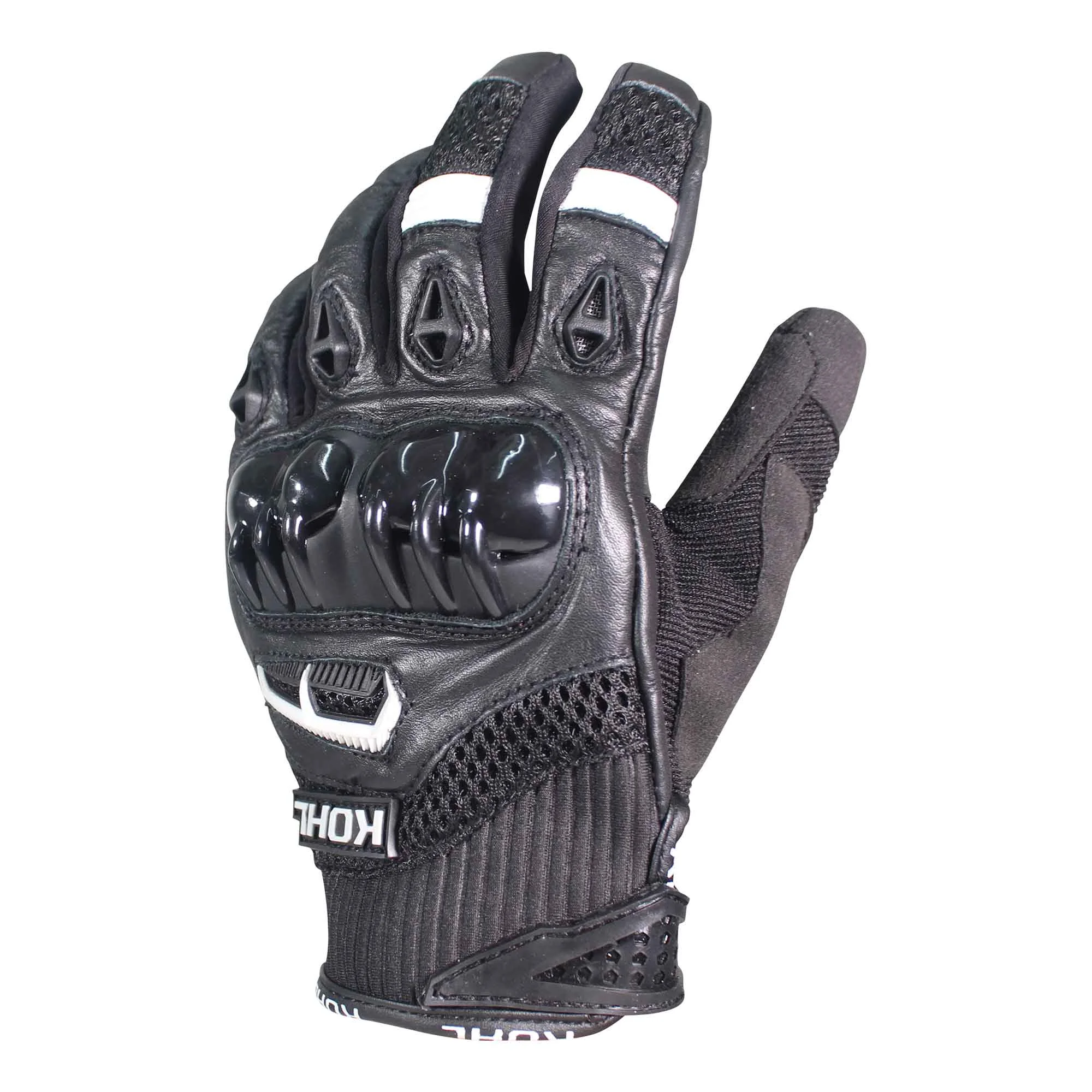 GUANTES VEL KOHL XXL BLANCO KOHL-204 TEXTIL/PIEL VENTILADO