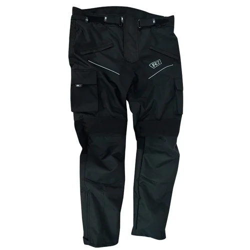 PANTALON VIAJERO R7 RACING XXL NEGRO R7-609 TEXTIL