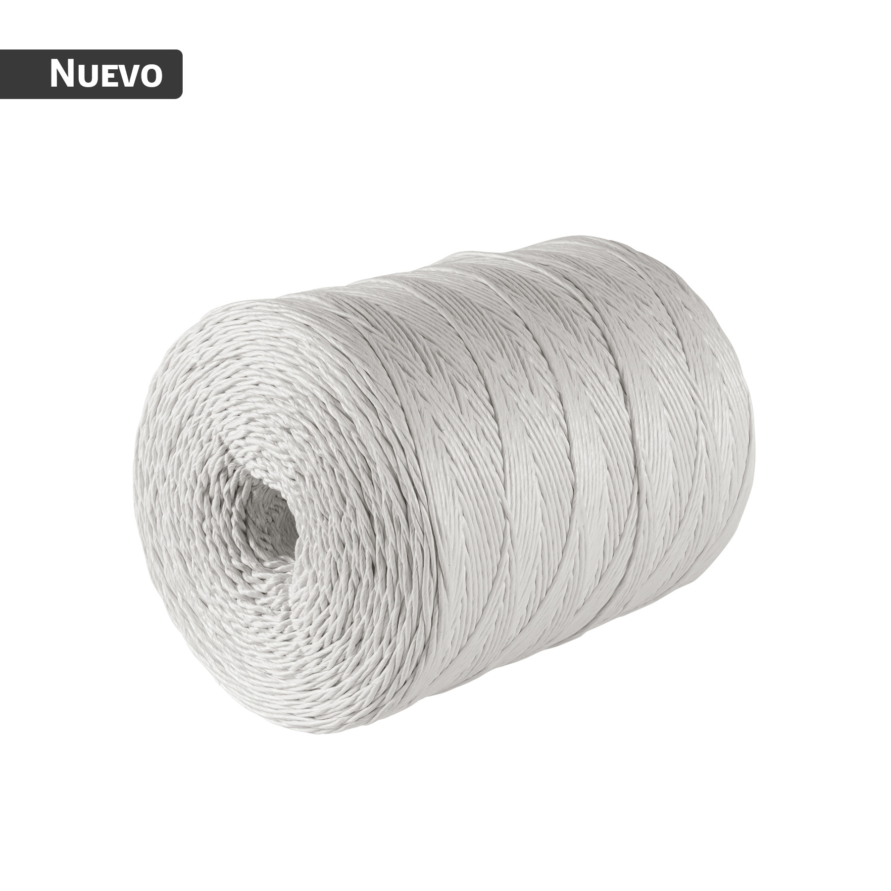 Rollo de rafia de 1500 m color blanco calibre 3 g/m, FIERO