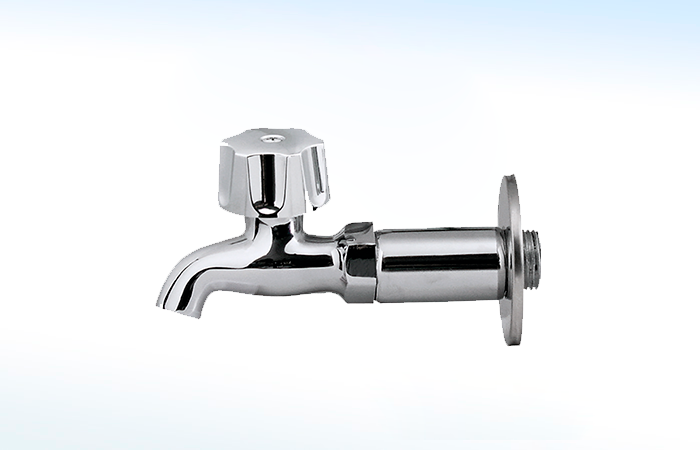 Llave Niple de Latón Cromo RUGO 5-CQ