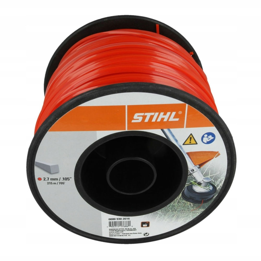 Hilo corte cuadrado Ø 2,7 mm x 208,0 m