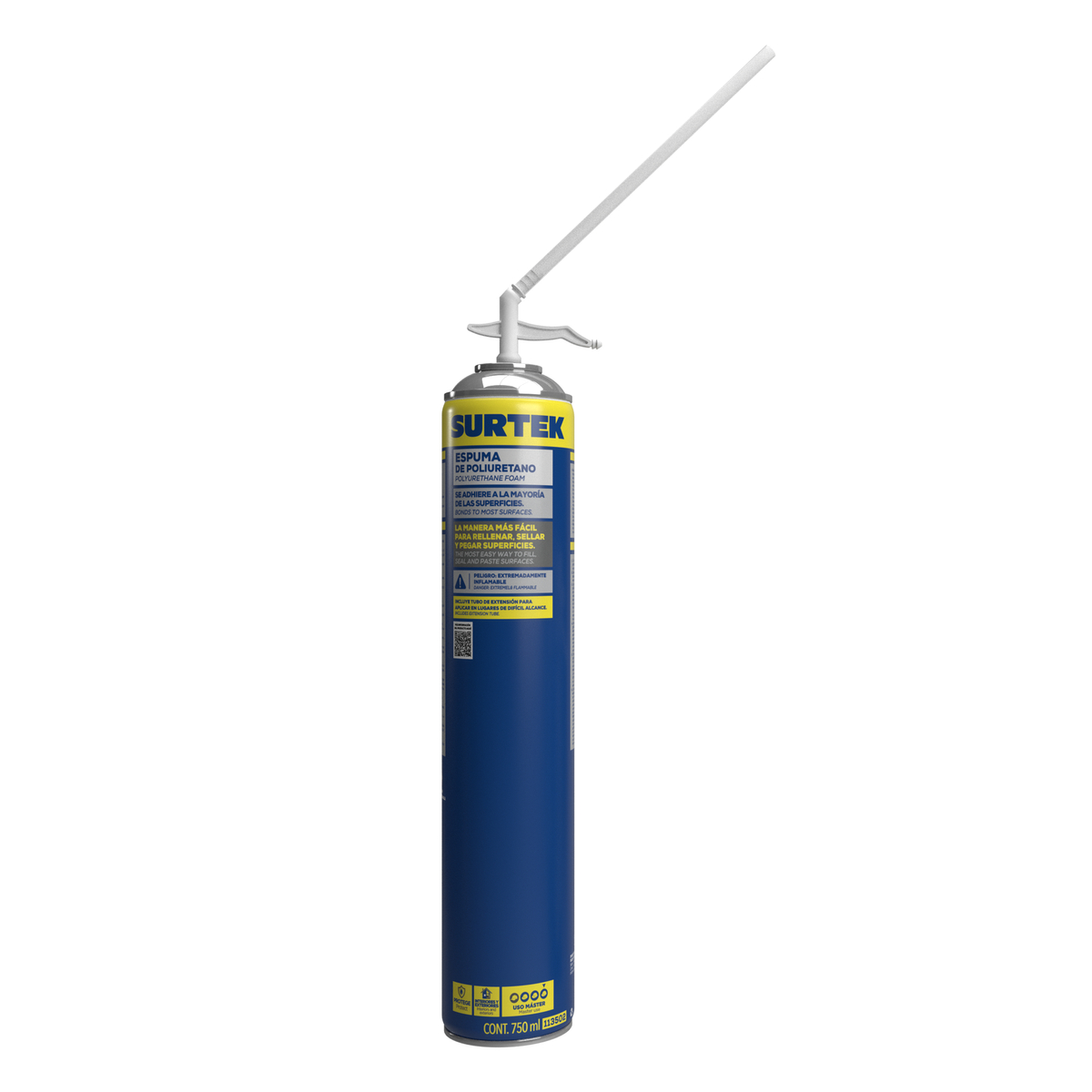 Espuma de poliuretano 750 ml Surtek
