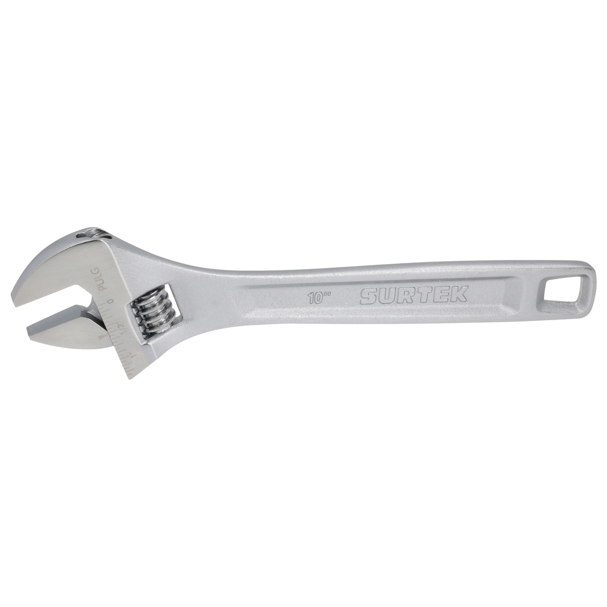 Llave ajustable cromada 10" Surtek