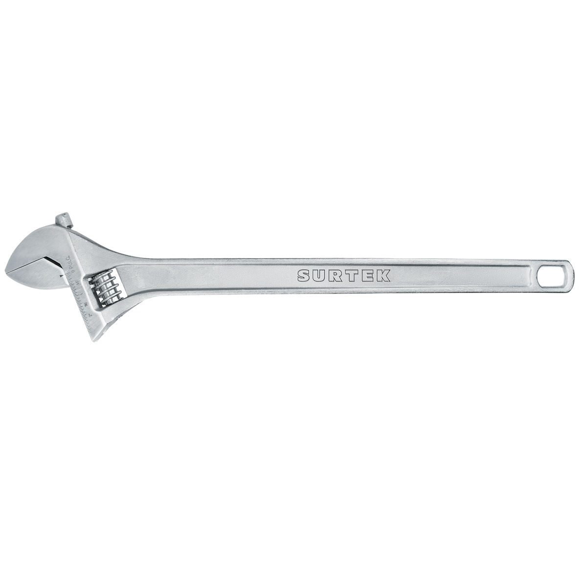 Llave ajustable cromada 24" Surtek