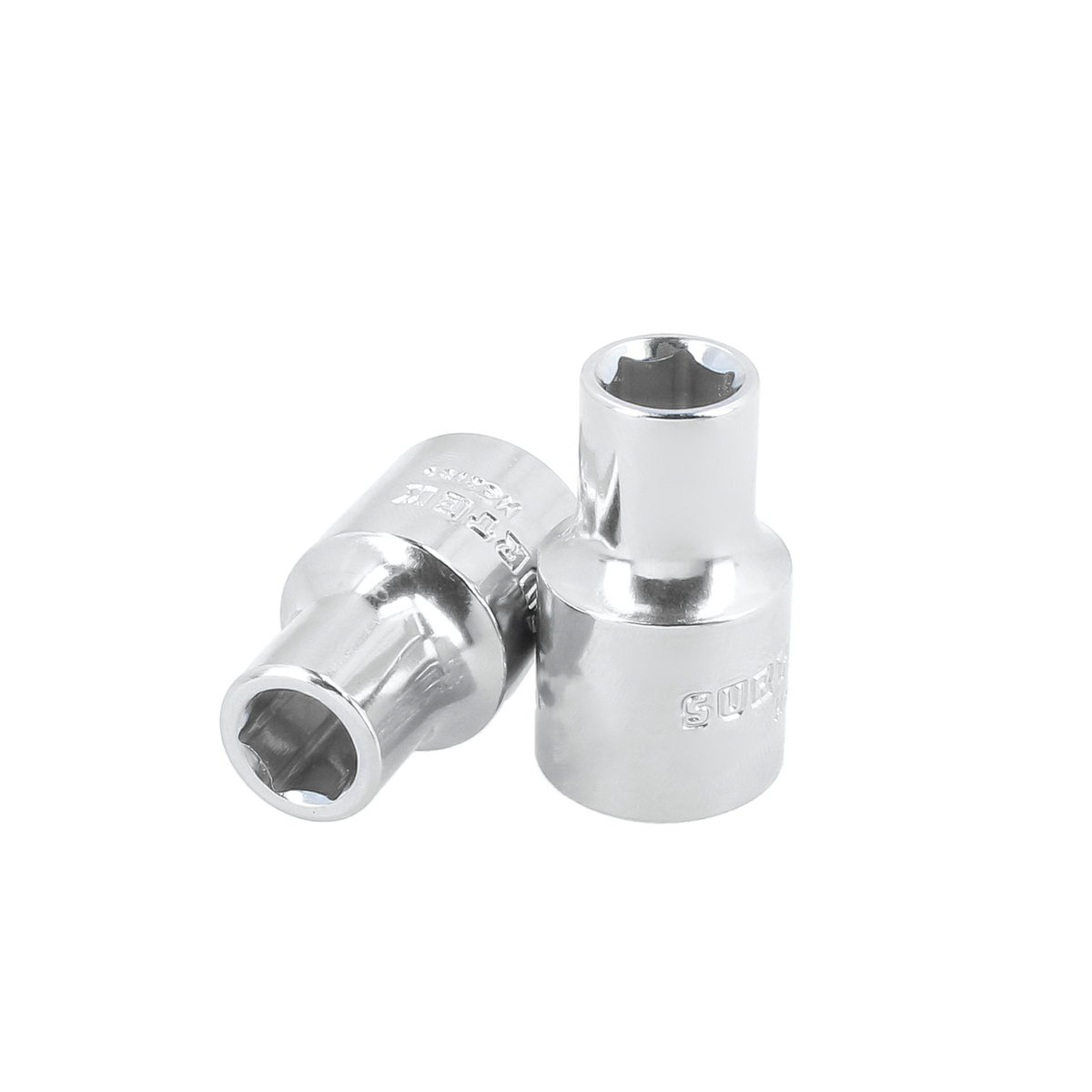 Dado cuadro de 3/8", 12 puntas, en pulgadas, 1/4" Surtek