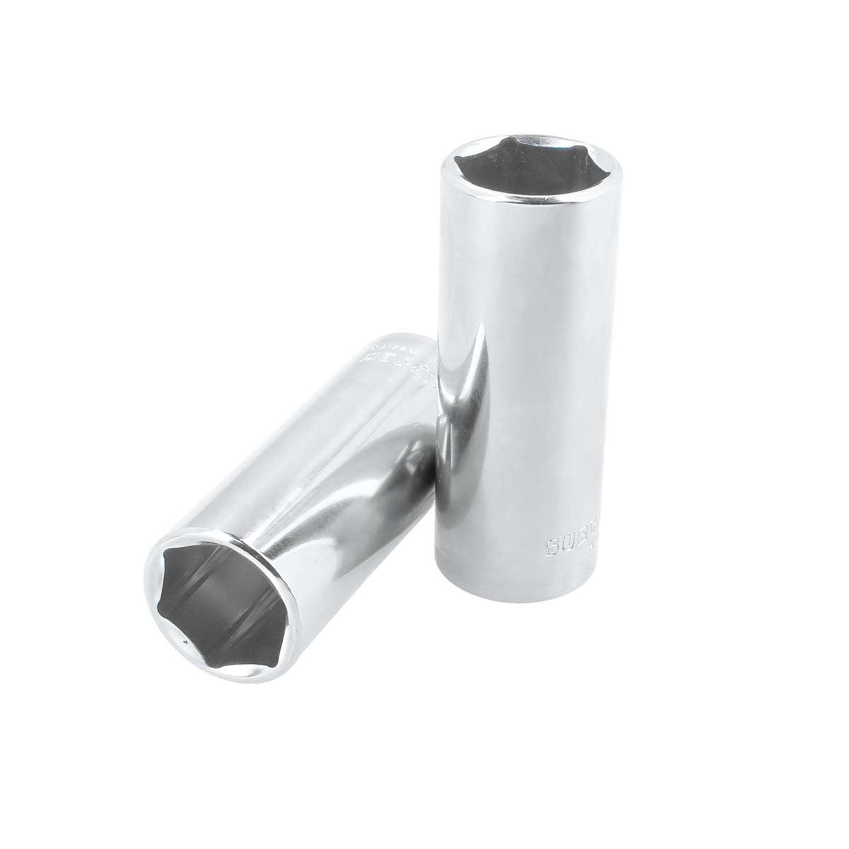 Dado largo cuadro de 3/8", 6 puntas, en pulgadas, 9/16" Surtek