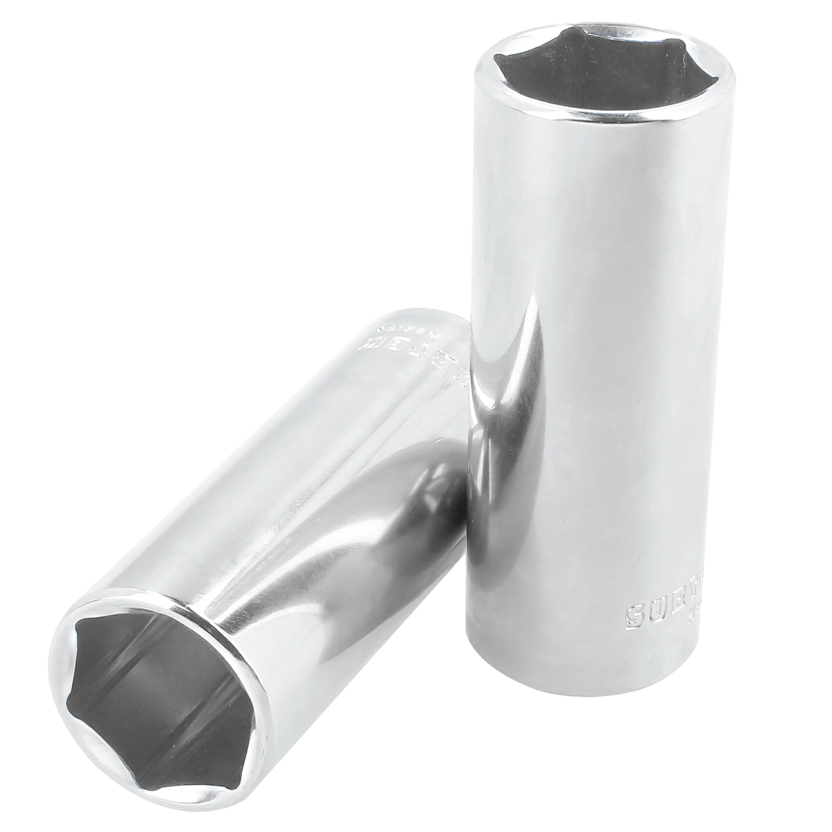 Dado largo cuadro de 3/8", 6 puntas, en pulgadas, 3/4" Surtek