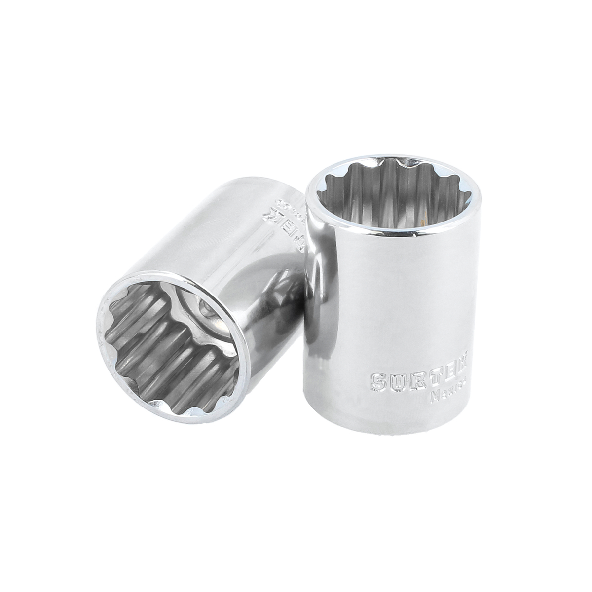 Dado cuadro de 3/8", 6 puntas, en pulgadas, 1" Surtek