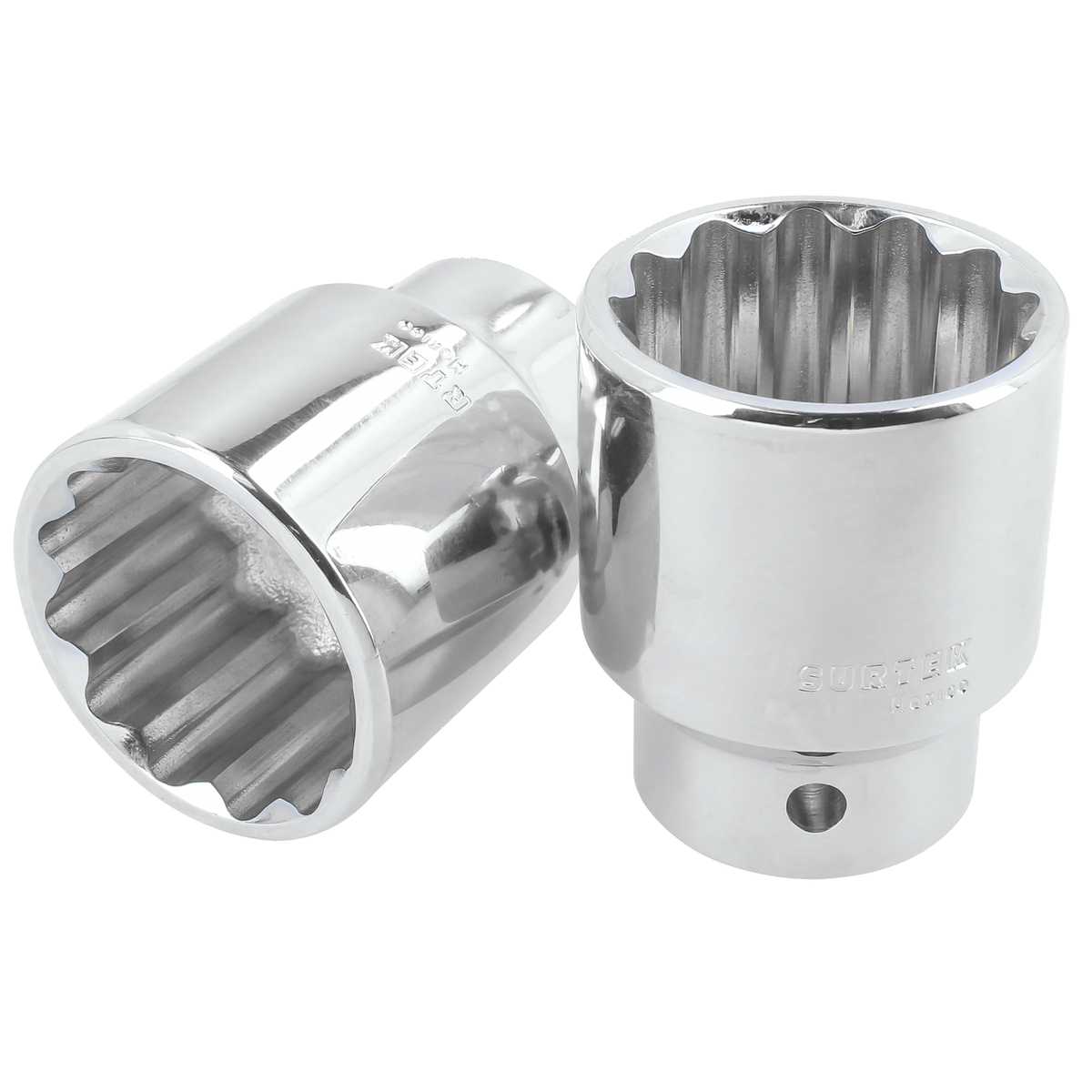 Dado cuadro de 3/4", 12 puntas, en pulgadas, 2" Surtek