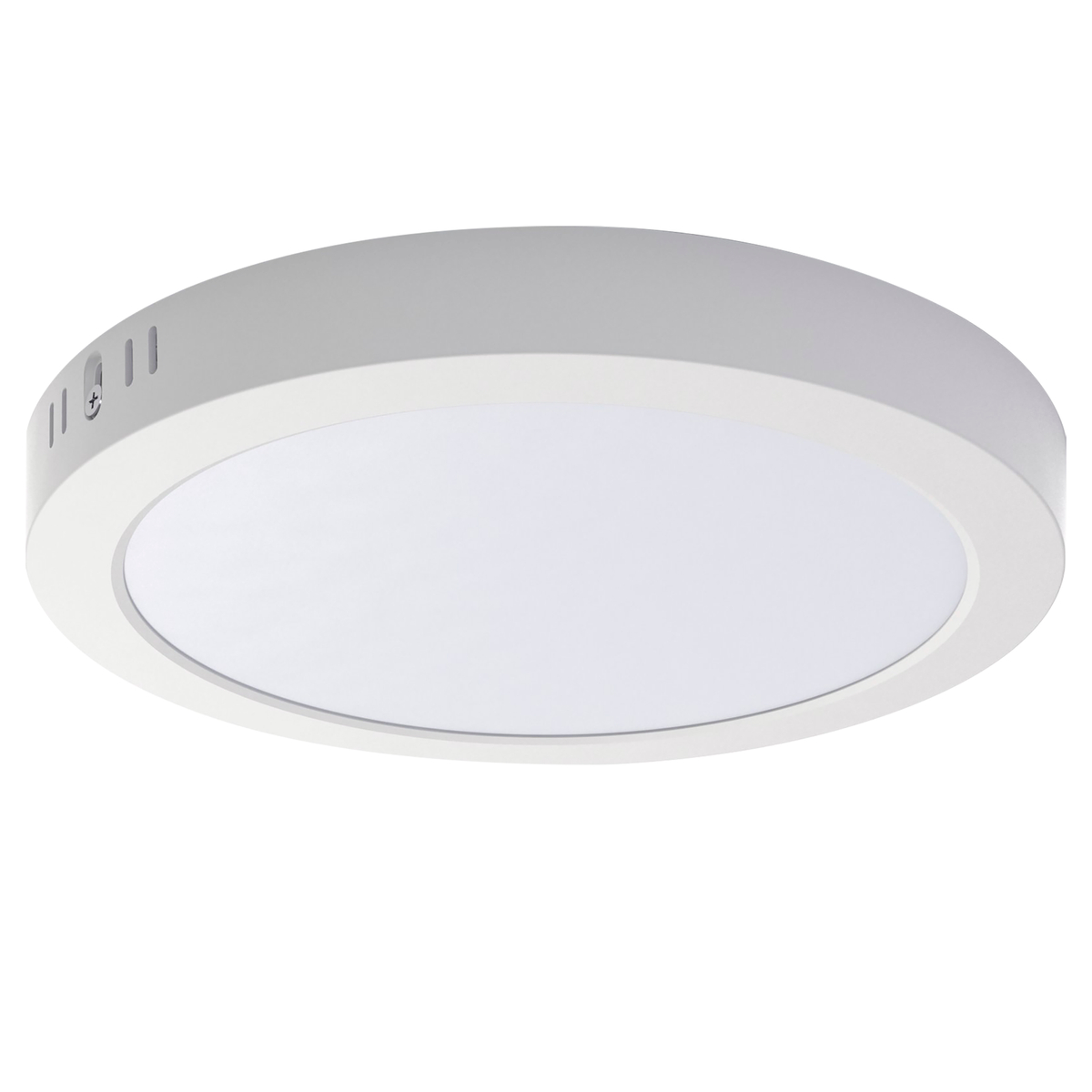 Luminario de LED de sobreponer redondo 12 W, luz de día Surtek