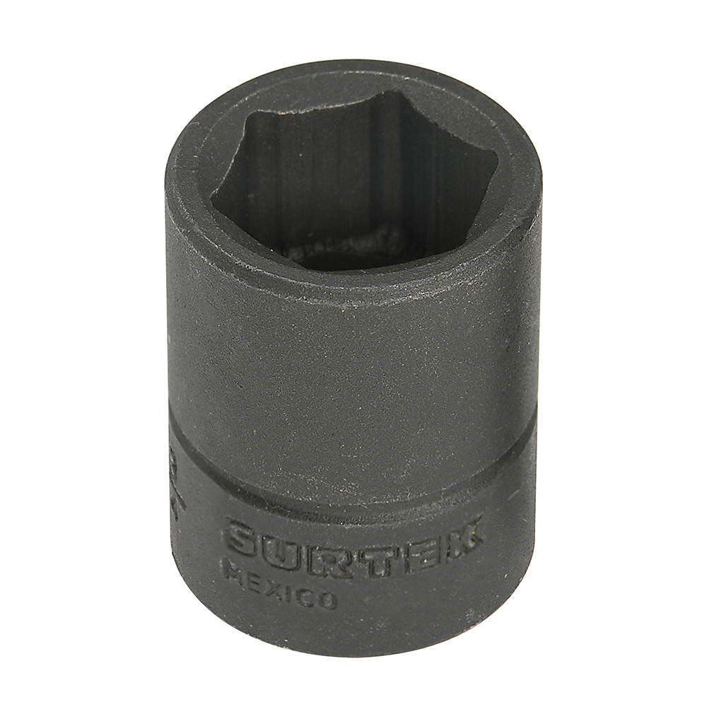 Dado de impacto cuadro de 1/2", 6 puntas, en pulgadas, 7/8" Surtek