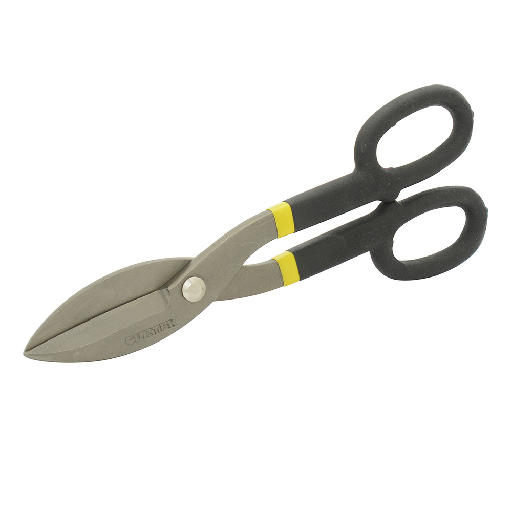 Tijeras para hojalatero con mango rubber grip 7" Surtek