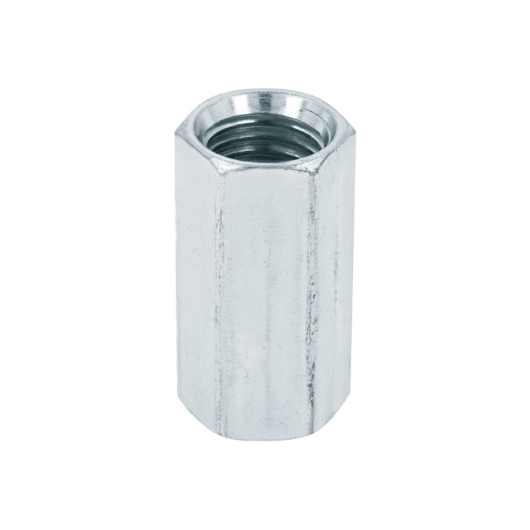 Bolsa con 2 tuercas cople, 1' acero galvanizado , FIERO