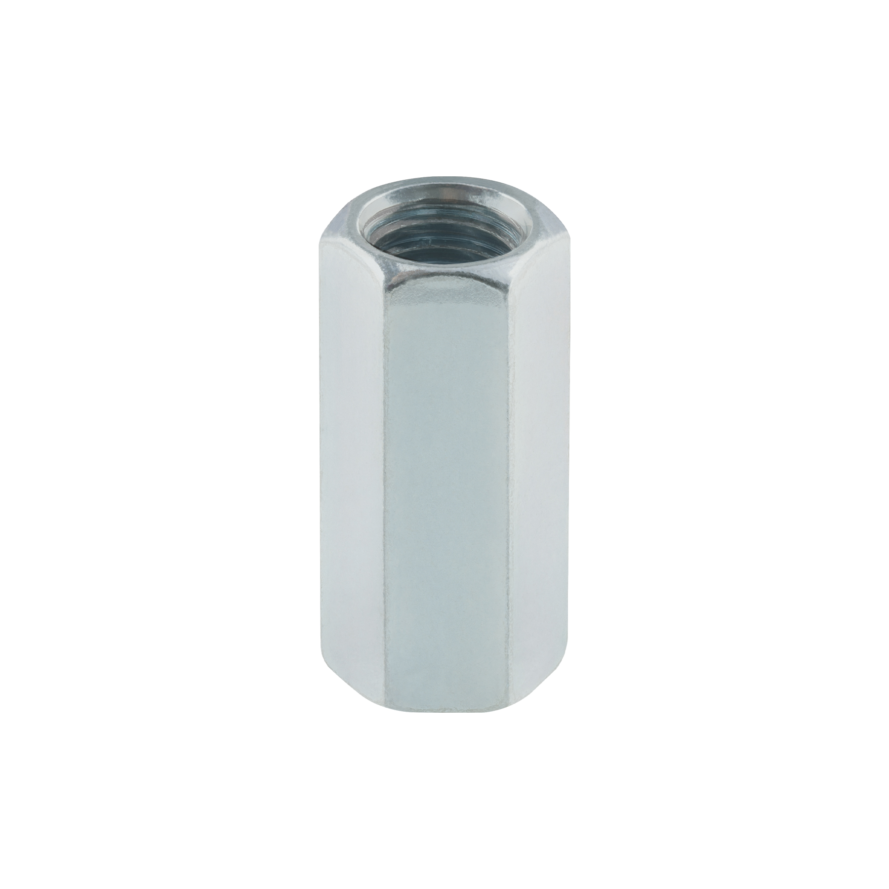 Bolsa con 5 tuercas cople, 3/8' acero galvanizado , FIERO