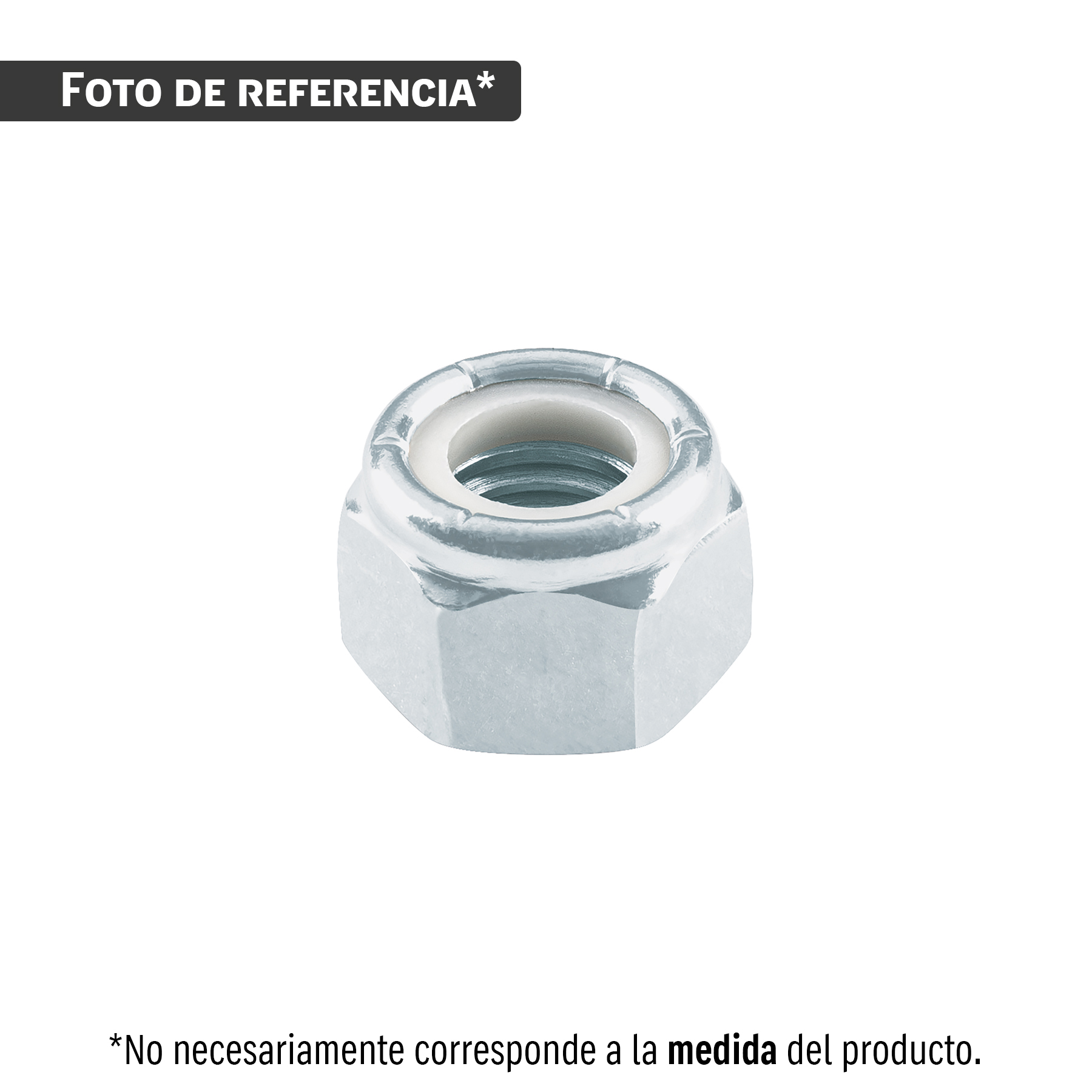 Bolsa con 250 tuercas de seguridad, 1/4' , FIERO