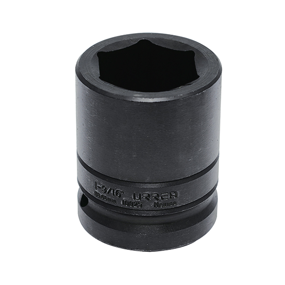 Dado de impacto cuadro de 1", 6 puntas, en pulgadas, 1-9/16" Urrea