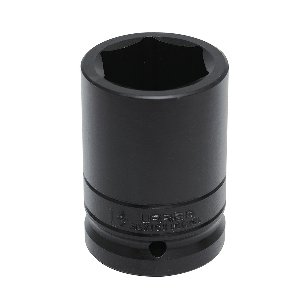 Dado de impacto largo cuadro de 1", 6 puntas, en pulgadas, 1-5/8" Urrea