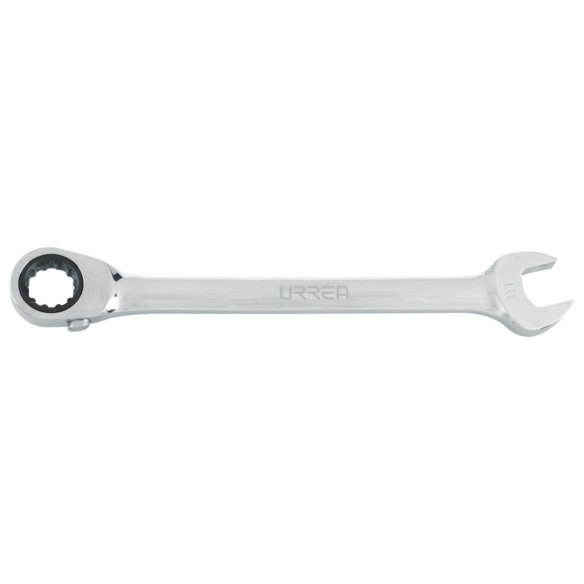 Llave combinada pulido espejo de matraca spline reversible métrica, 14 mm Urrea