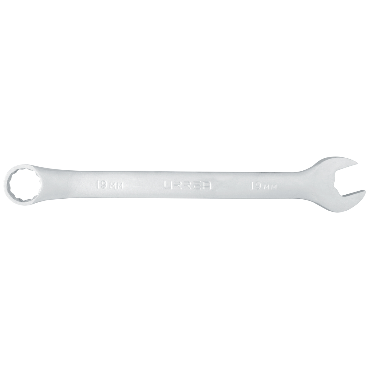 Llave combinada satinada métrica, 12 puntas, 19 mm Urrea