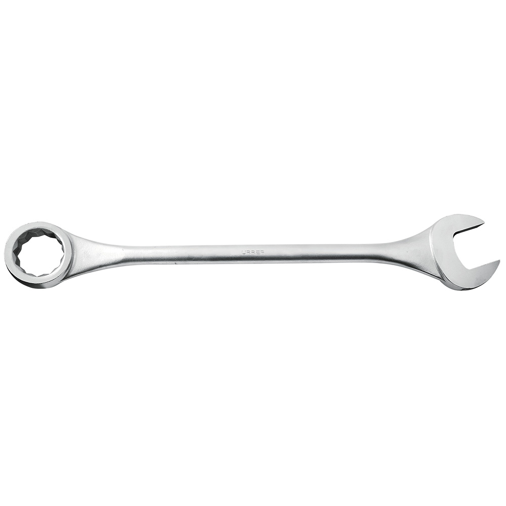 Llave combinada jumbo satinada en pulgadas, 12 puntas, 2-5/8" Urrea