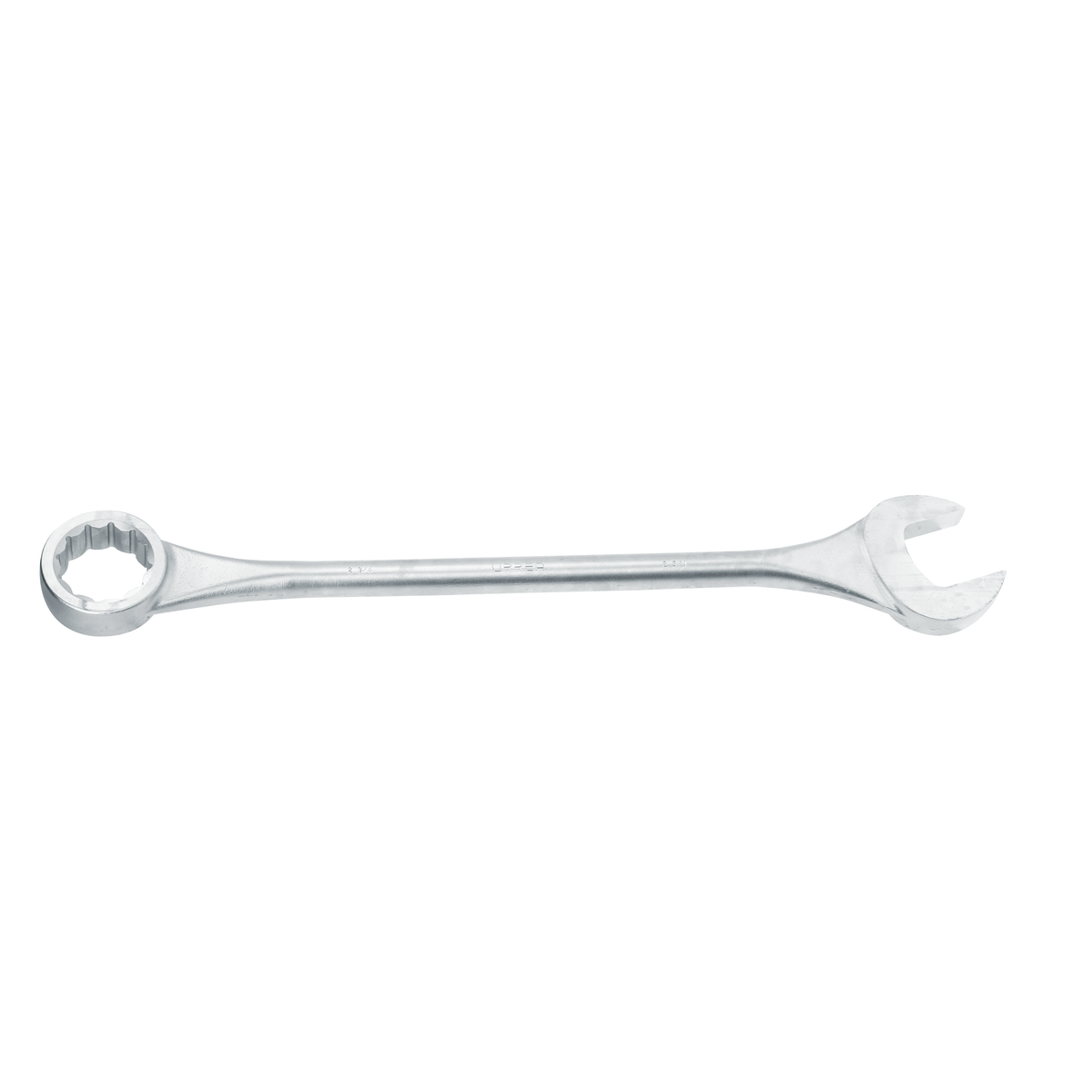 Llave combinada jumbo satinada en pulgadas, 12 puntas, 2-3/4" Urrea