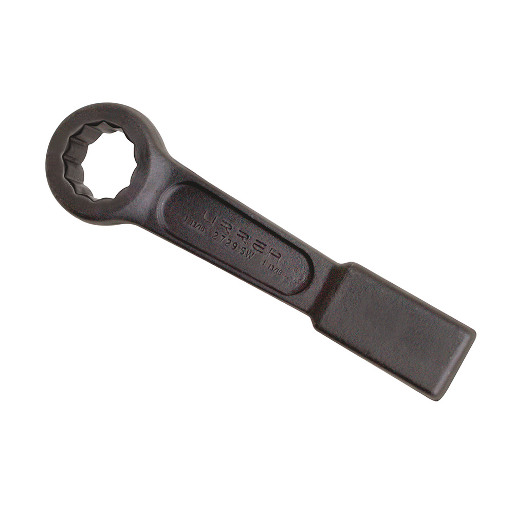 Llave de golpe plana fosfatizada en pulgadas, 12 puntas, 1-13/16" Urrea