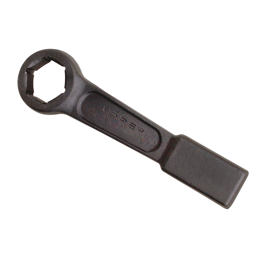 Llave de golpe plana fosfatizada en pulgadas, 6 puntas, 2-1/2" Urrea