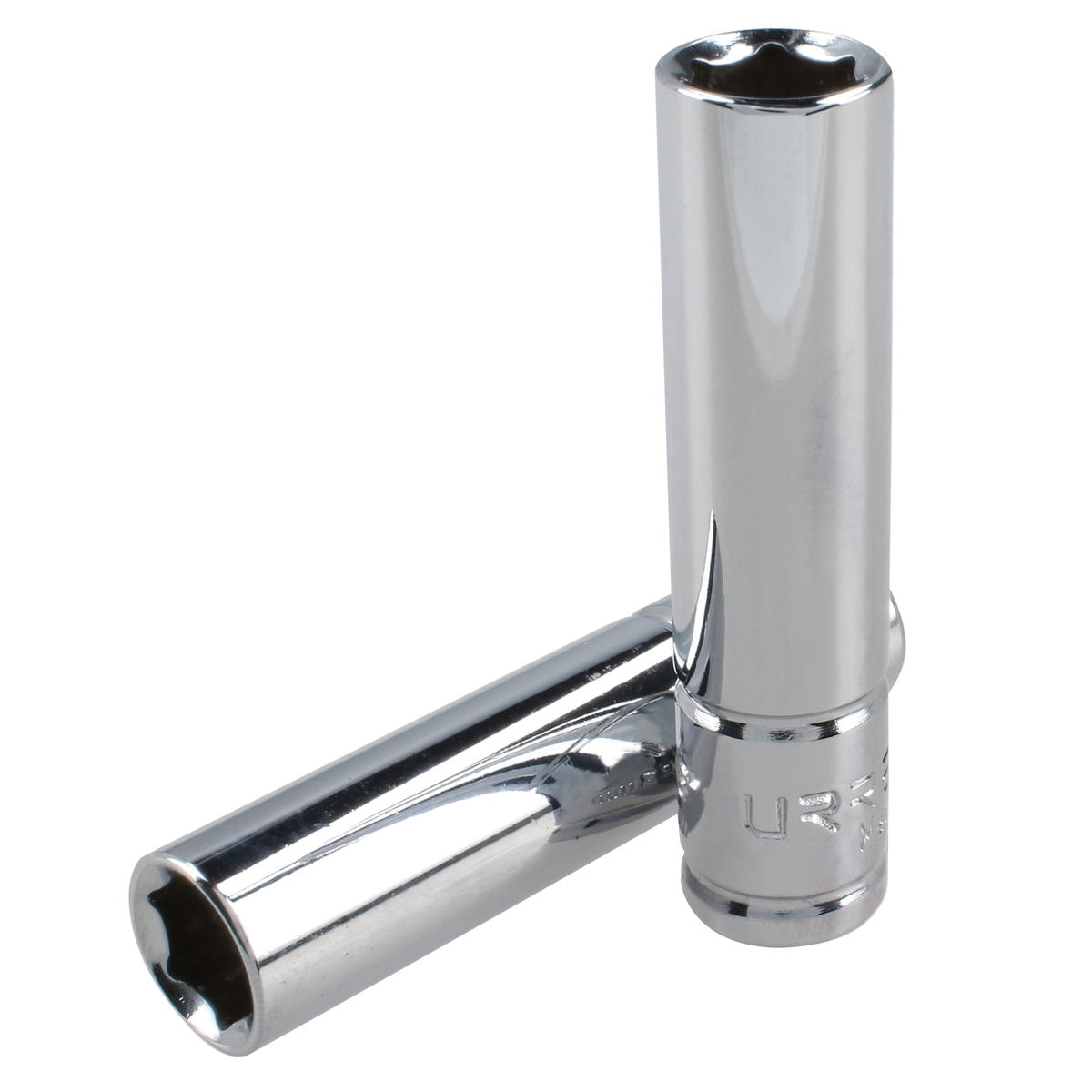 Dado largo cuadro de 1/4", 6 puntas, en pulgadas, 9/16" Urrea