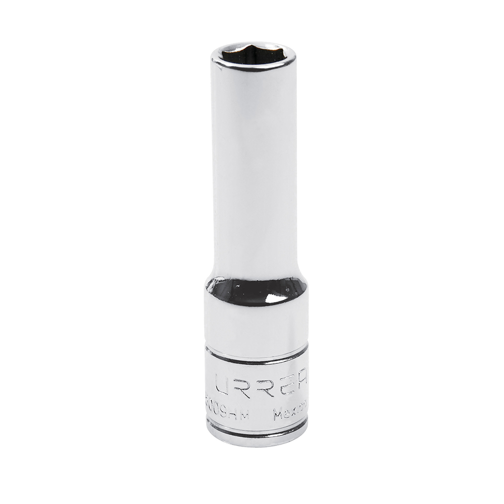 Dado largo cuadro de 3/8", 6 puntas, métrico, 6 mm Urrea