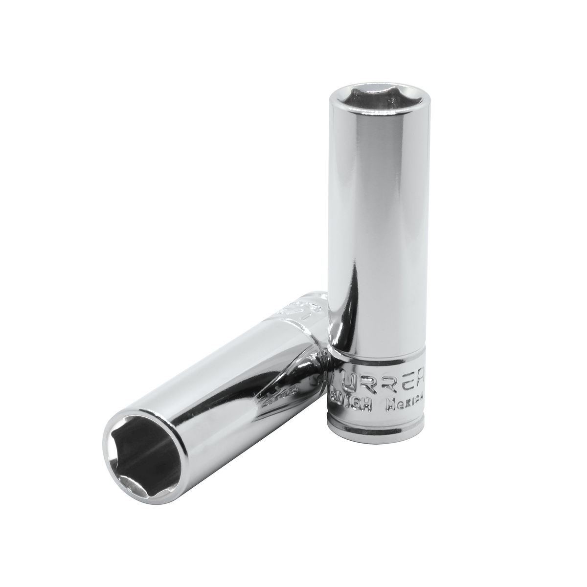 Dado largo cuadro de 3/8", 6 puntas, en pulgadas, 1" Urrea