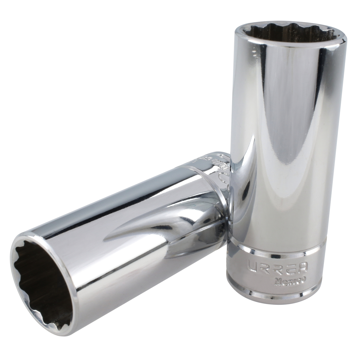 Dado largo cuadro de 1/2", 12 puntas, métrico, 16 mm Urrea