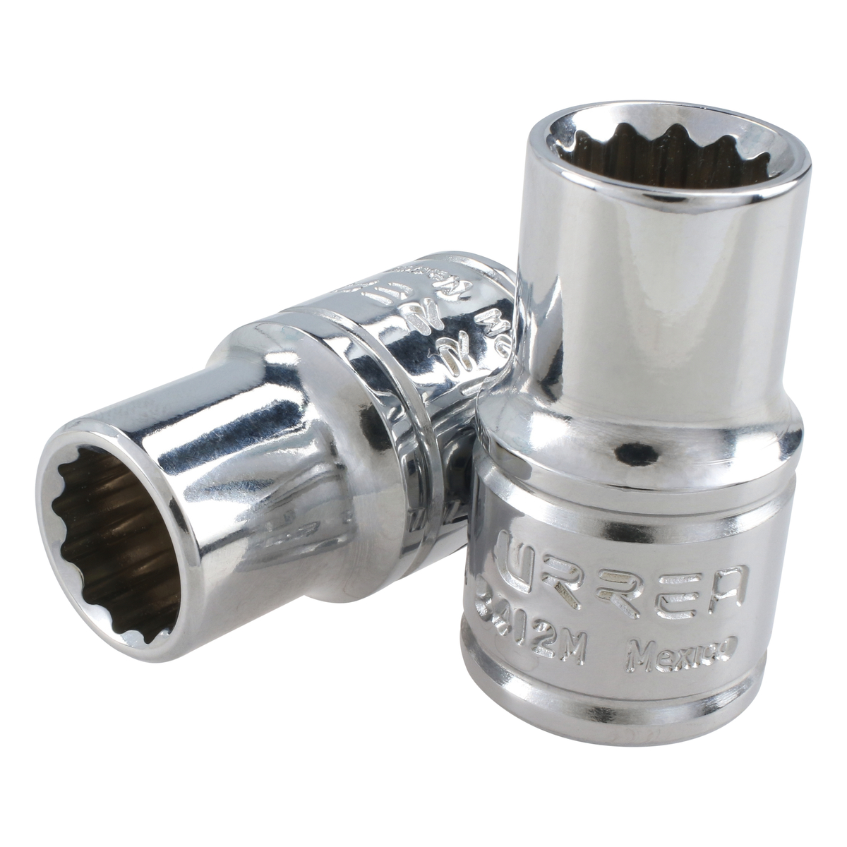 Dado cuadro de 1/2", 12 puntas, métrico, 12 mm Urrea