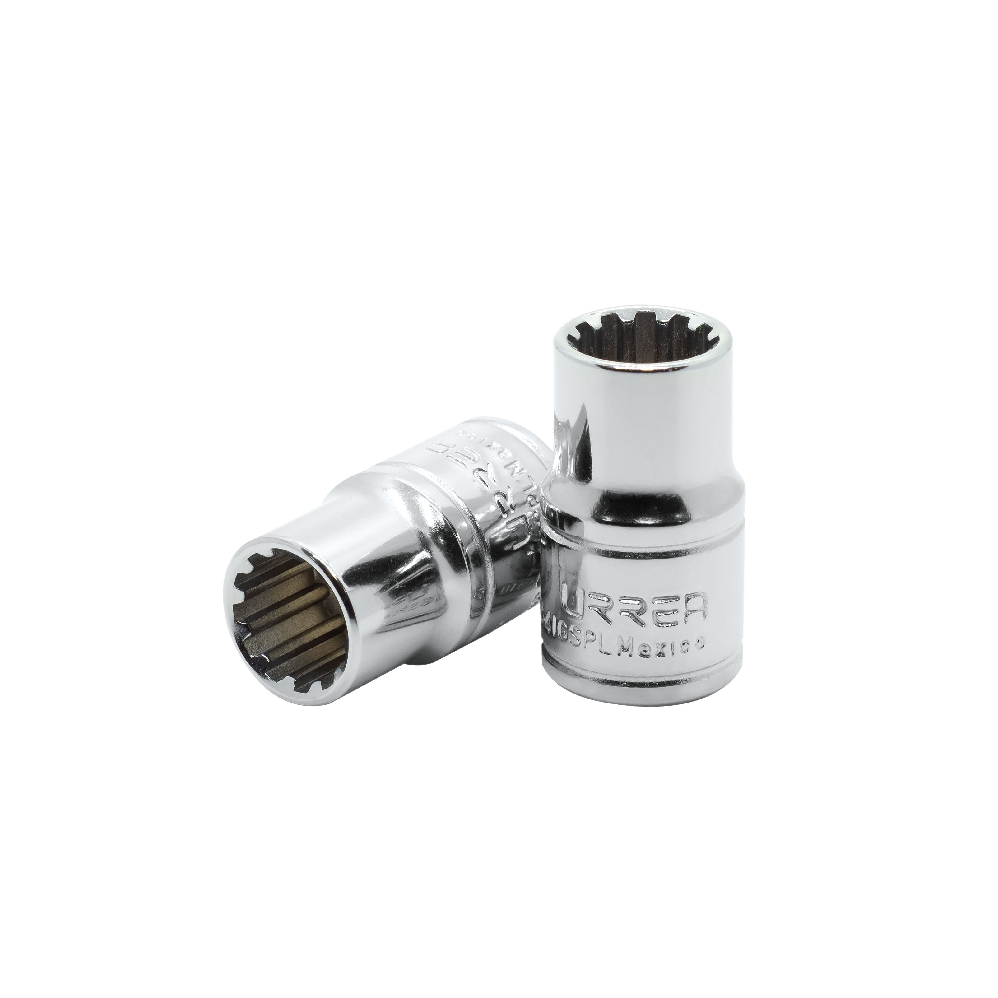 Dado spline cuadro de 1/2", # 16 Urrea