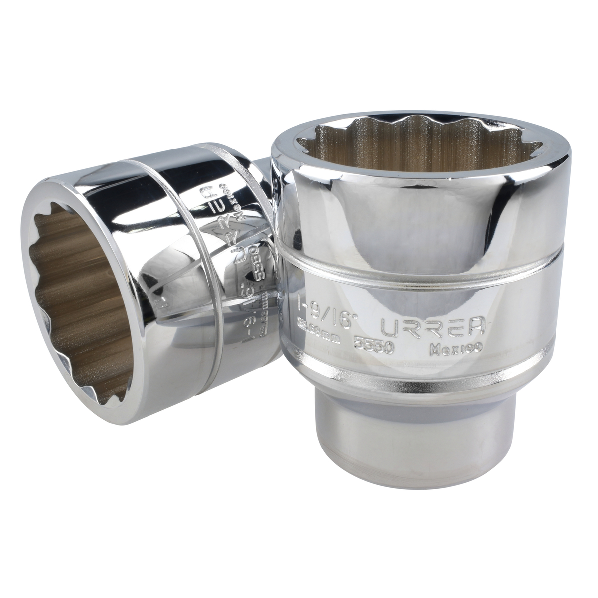Dado cuadro de 3/4", 12 puntas, en pulgadas, 1-9/16" Urrea