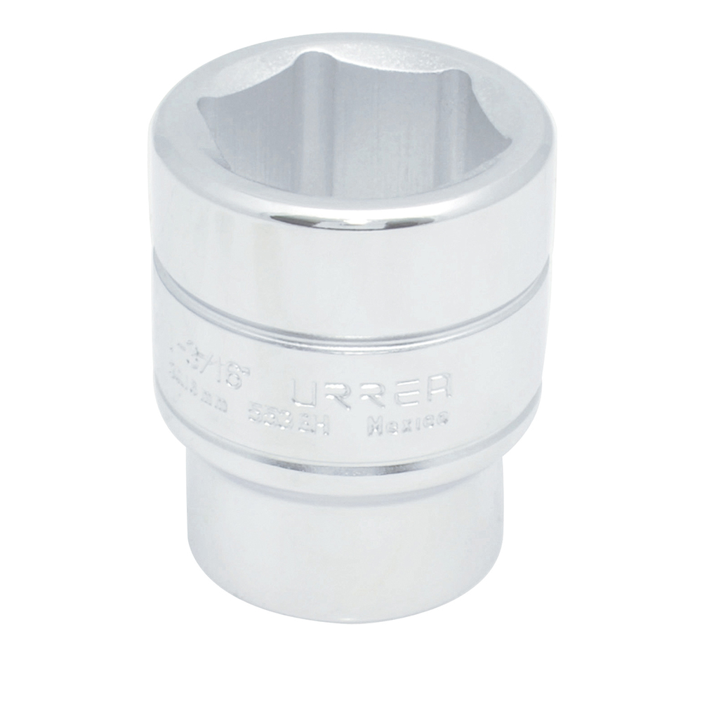 Dado cuadro de 3/4", 6 puntas, en pulgadas, 1-11/16" Urrea