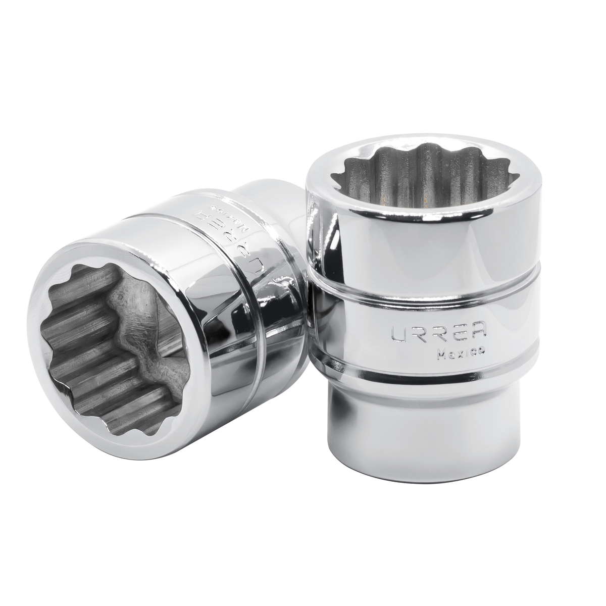 Dado cuadro de 3/4", 12 puntas, métrico, 58 mm Urrea