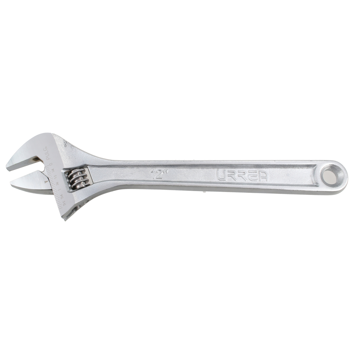 Llave ajustable cromada 8" Urrea
