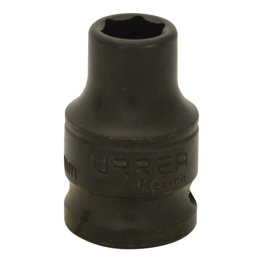Dado de impacto cuadro de 3/8", 6 puntas, métrico, 12 mm Urrea