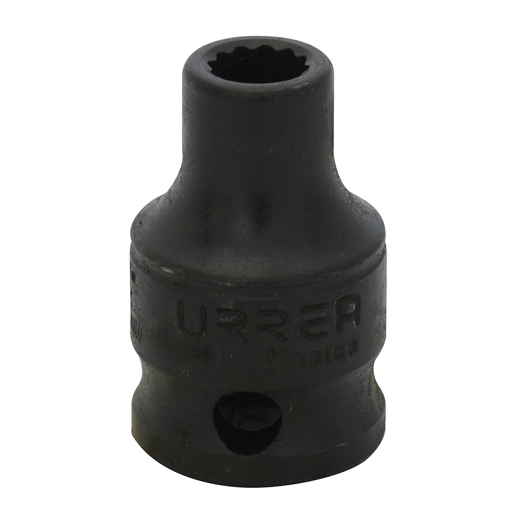 Dado de impacto cuadro de 3/8", 12 puntas, en pulgadas, 7/16" Urrea