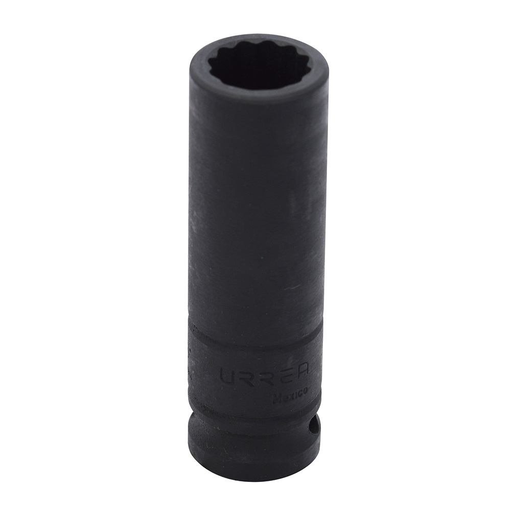 Dado de impacto largo cuadro de 1/2", 12 puntas, en pulgadas, 13/16" Urrea