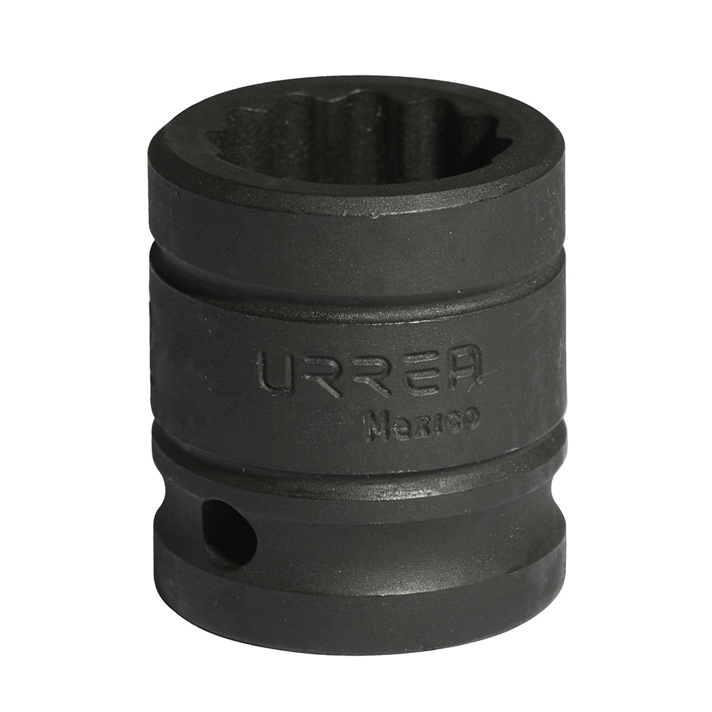 Dado de impacto cuadro de 1/2", 12 puntas, métrico, 23 mm Urrea