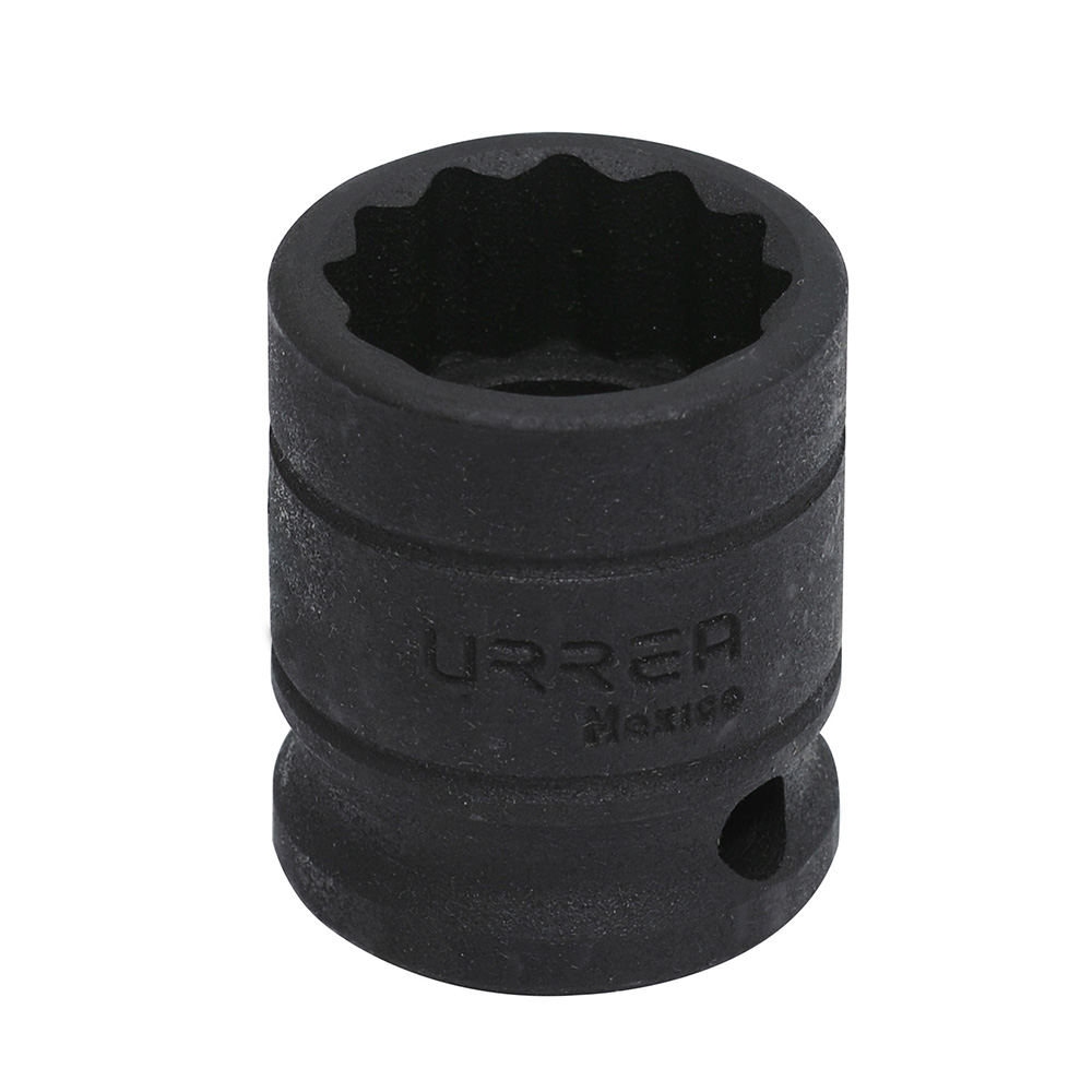 Dado de impacto cuadro de 1/2", 12 puntas, en pulgadas, 1-1/2" Urrea