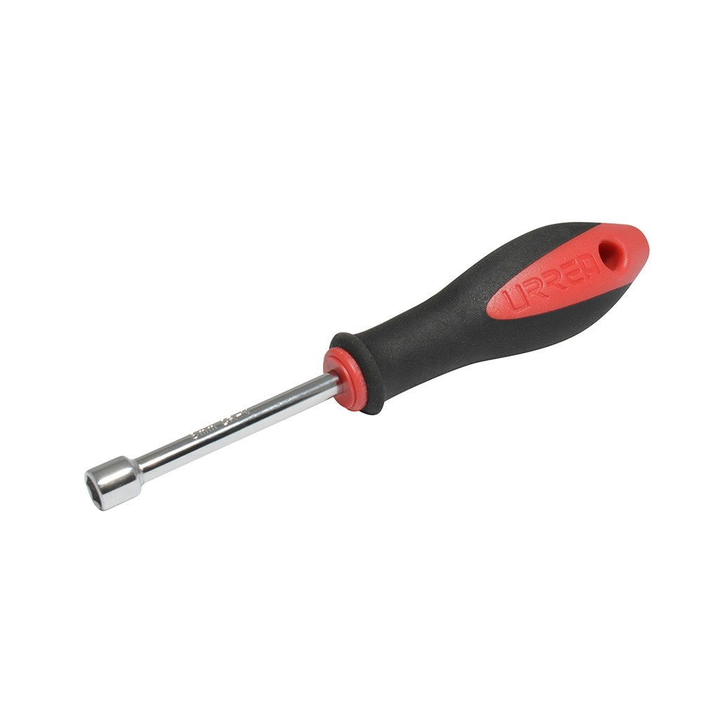 Destornillador con mango bimaterial, de caja en pulgadas 3/16" x 3" Urrea