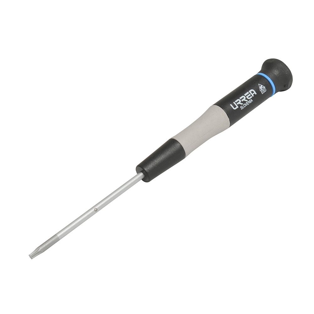 Destornillador de precisión ESD anti-estáticos, punta Torx  T7 x 2-3/8" Urrea