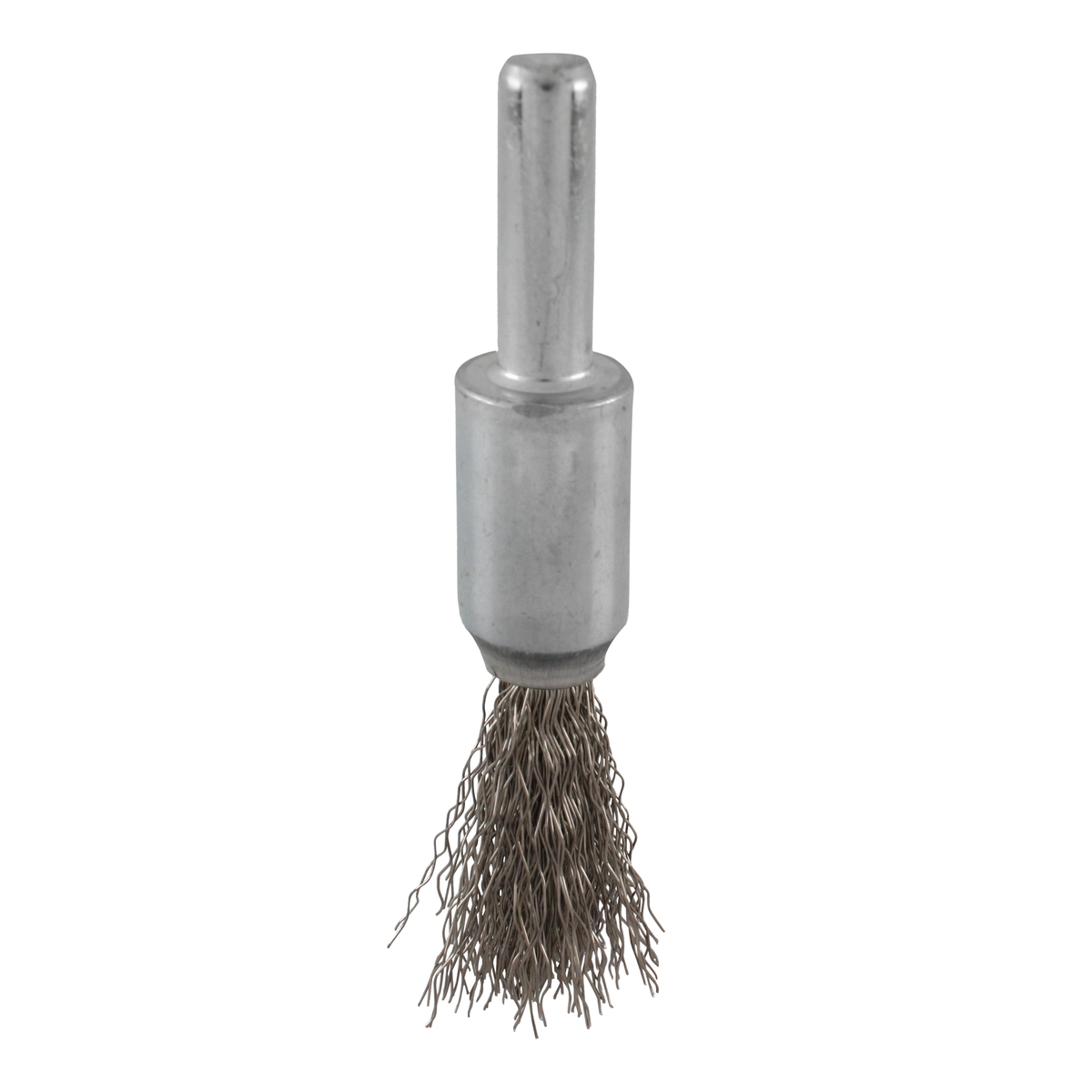 Carda copa ondulada alambre fino de acero inoxidable 1/2" x 0.20 mm con zanco 1/4" Urrea