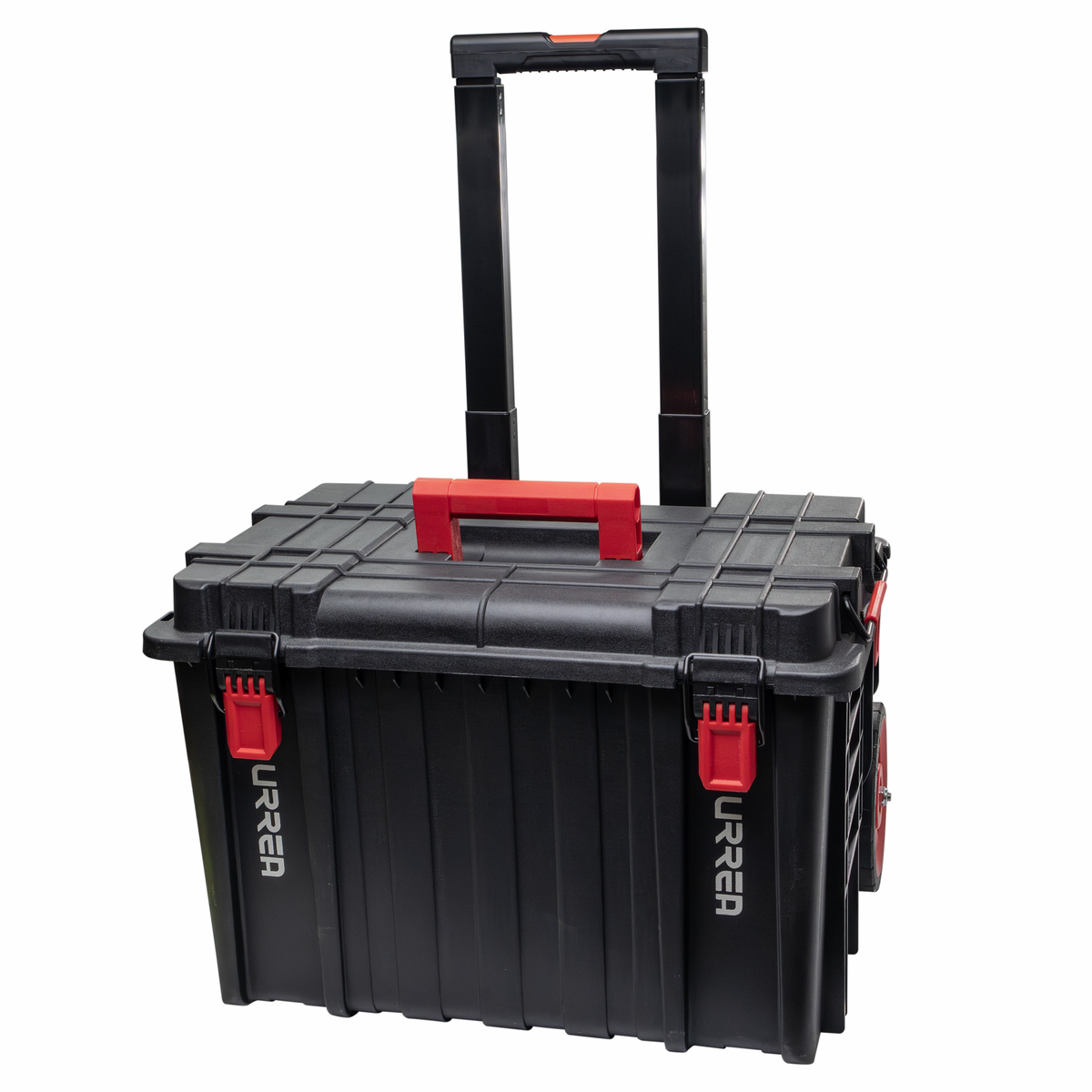 Caja modular plástica color ne gro 22 in x 12-1/2 in x 16 in