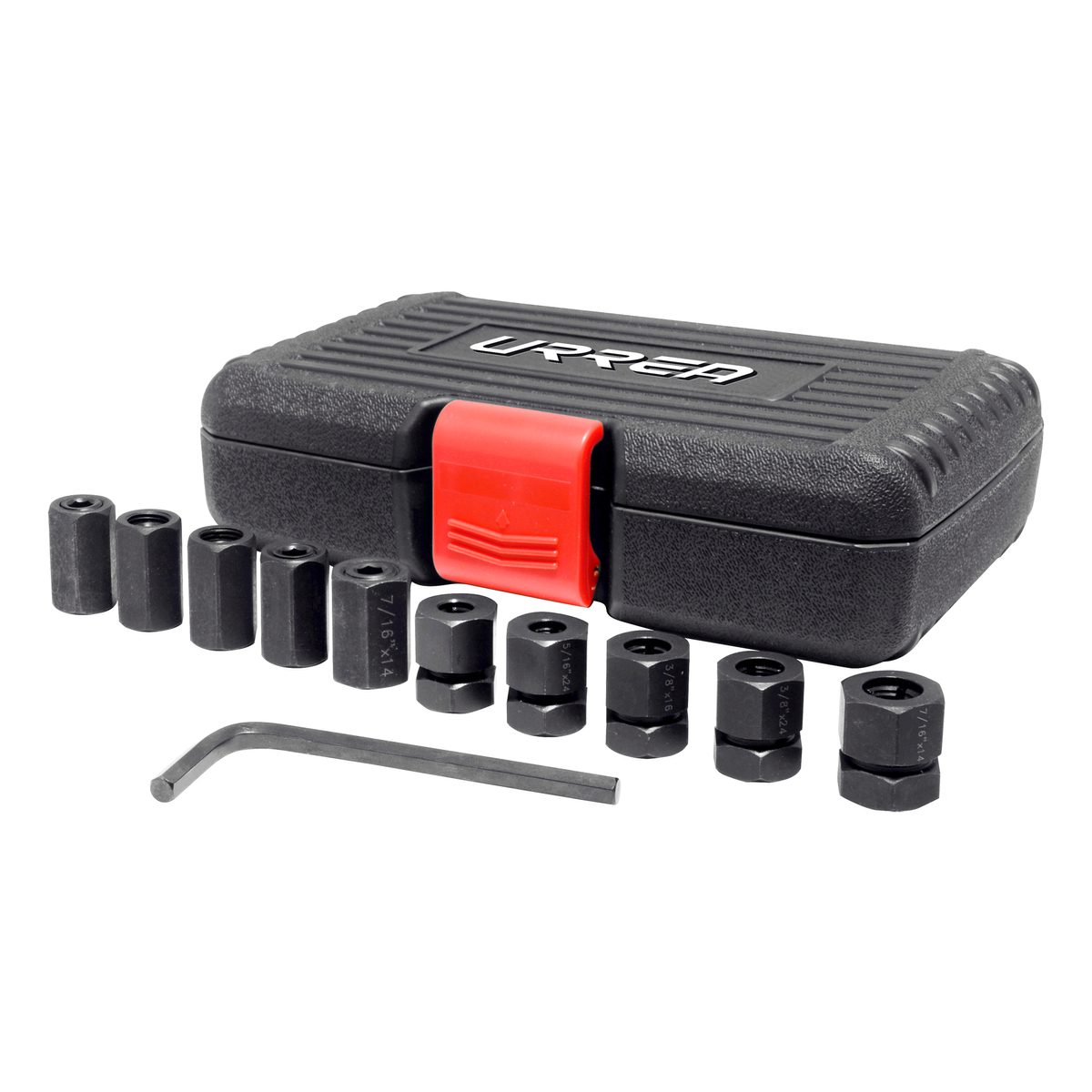 Juego para remover e instalar pernos en pulgadas, 10 piezas Urrea