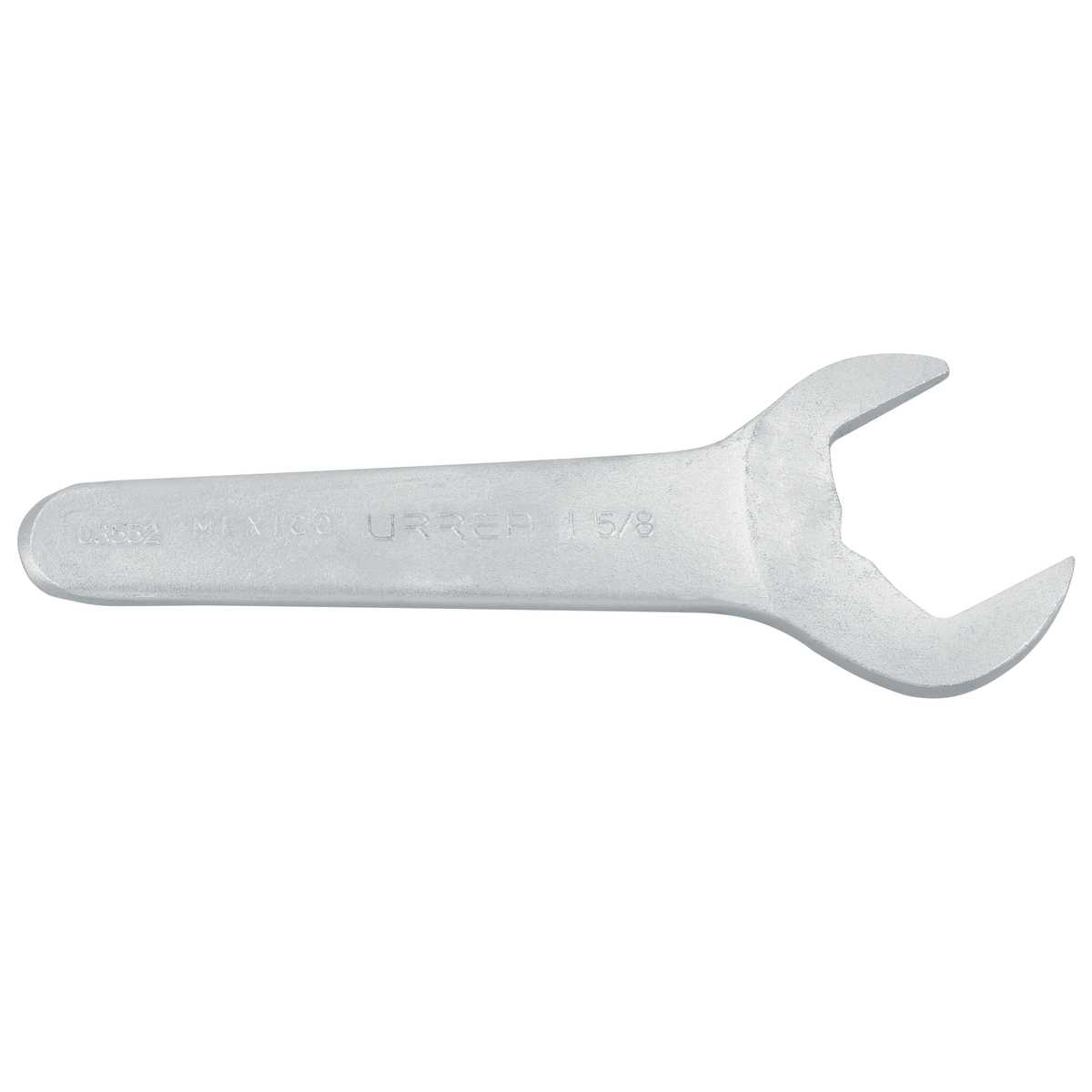 Llave de servicio satinada en pulgadas, 1-5/8" Urrea