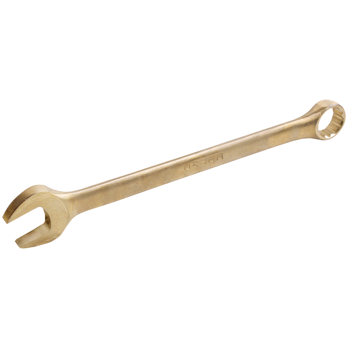 Llave combinada de bronce-aluminio antichispa métrica, 12 puntas, 21 mm Urrea